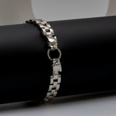 Sterling Jaguar Link Men's Bracelet