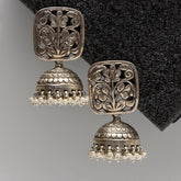 Classic Chitai Garden Jhumkas