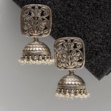 Classic Chitai Garden Jhumkas