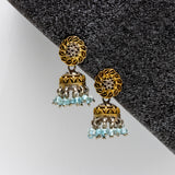 Classic Dual Tone Jhumkas