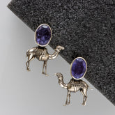 Camel Motif Earrings