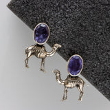 Camel Motif Earrings