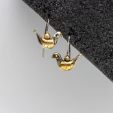 Moh Chidiya Fish Hook Earrings