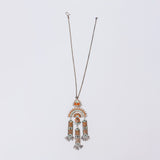 Tattva Intricate Vintage Inspired Drop Statement Necklace