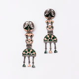 Anvaya Enamel Painted Long Necklace