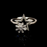 Starlit Silver Ring