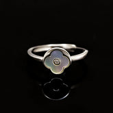 Blossom Luxe Silver Ring