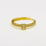 Eternal Love Emblem Silver Ring