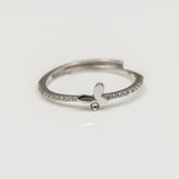 Radiant Whimsy Silver Ring