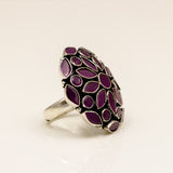 Jadau Ruby Cocktail Ring