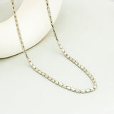 Silver Edge Men's Chain