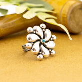 Embose Flower Ring