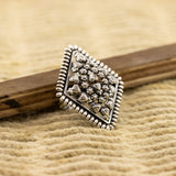 Essence Barfi Silver Ring