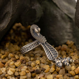 Moh Intricate Peacock Ring