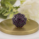 Jadau Ruby Cocktail Ring