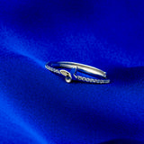 Radiant Whimsy Silver Ring