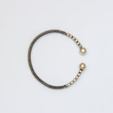 Adjustable Silver Bangle