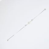 Serene Silver Bloom Bracelet