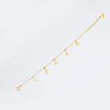 Whimsy marries elegance charm bracelet