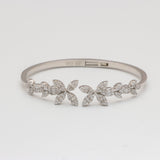 Floral Symphony Diamond Bracelet