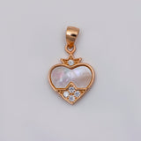 Heartstone Elegance Pendant Set