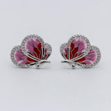 Seraphic Wings Pendant and Earring Ensemble