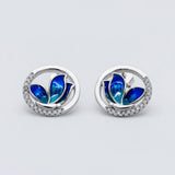 Tranquil Flight Pendant and Earring Set