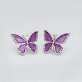 Enchanted Amethyst Butterfly Set
