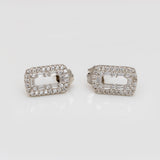 Silver Luster Diamond Drops