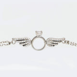 Diamond-Embellished Aether Wings Bracelet