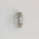 Chase Of The Waves Silver Ring