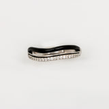 Noir Eclat Silver Band