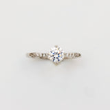 Classic Proposal Solitaire Band