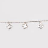 Four Leaf Charm Bracelet