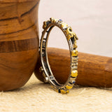 Intricate Moh Peacock Bangle