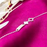 Cherished silver embrace