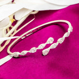 Celestial Sparkle Kada Bracelet