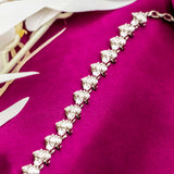 Baguette Marquise Tennis Bracelet