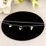 Silver Love Lock Bracelet