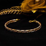 Triple tone Ties Bracelet
