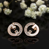 Chic G Rose Gold Earrings
