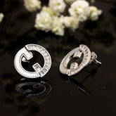 Chic G Silver Earrings