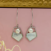 Silver Pearl Harmony earings