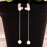 Pearl Drops In My Heart Earrings