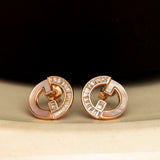 Chic G Rose Gold Earrings