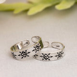 Classic Sterling Silver Band Toe- Ring