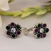 Multi Coloured Jadau Toering