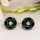 4 Leaf Clover Jadau Toe Ring