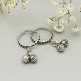 Intricate Ghungroo Toe-Ring