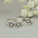 Sterling Silver Infinite Loop Toe-Ring